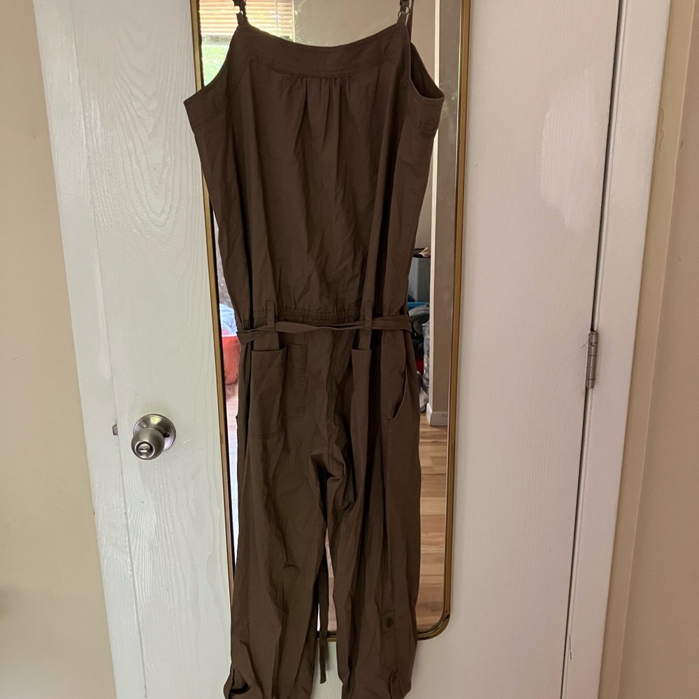 Button-Front Jumpsuit - Picture 2 of 3
